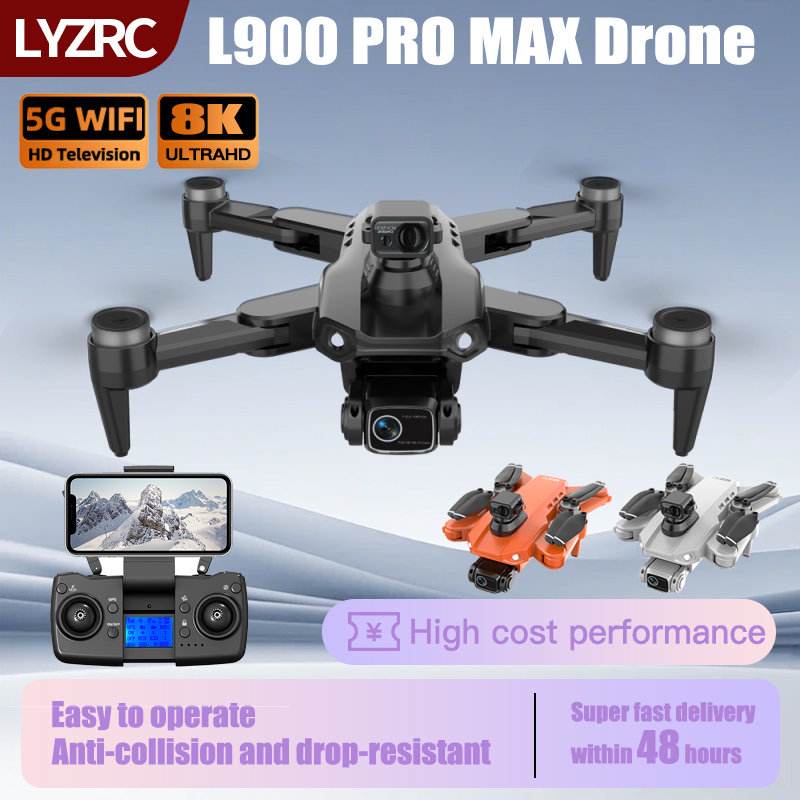 Drone Surveying - LYZRC L900 PRO MAX Лазерный GPS-дрон