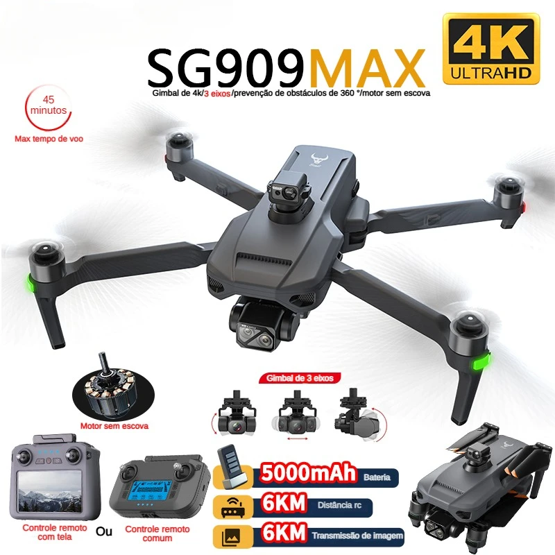 ZLL SG909 SG909MAX Профессиона – обзор и цена Drone Surveying